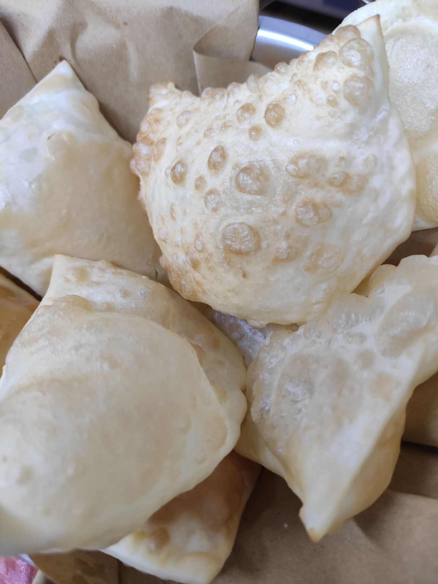 Gnocco fritto appena fritto